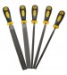 5Pcs 200mm Engineer Metal File Set Soft Grip Assorted Rasp Tool