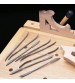 8 Pieces Heavy Wood Rasp Riffler File Set Tool Kits