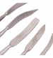 8 Pieces Heavy Wood Rasp Riffler File Set Tool Kits