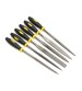 6Pcs Steel File Diamond Needle File Assorted Rasp Repair Tool -L/M/S
