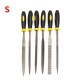 6Pcs Steel File Diamond Needle File Assorted Rasp Repair Tool -L/M/S
