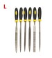 6Pcs Steel File Diamond Needle File Assorted Rasp Repair Tool -L/M/S