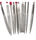 10pcs Diamond File Needle Handle Files Abrasive Tool Needle Handle Files Luthier Tools