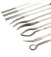 10pcs 140mm Diamond Coated Riffler File Mechanical Watch Jewelry Files Set