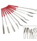 10pcs 140mm Diamond Coated Riffler File Mechanical Watch Jewelry Files Set