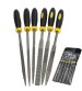 6pcs Metal File Mini Assorted Rasp Diamond Needle File Repair Tool
