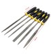 6pcs Metal File Mini Assorted Rasp Diamond Needle File Repair Tool