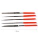 JAKEMY JM-FL1-1 5pcs Diamond Shaping Rasp Small Woodworking Rasp Half Round Triangular Flat Quartet