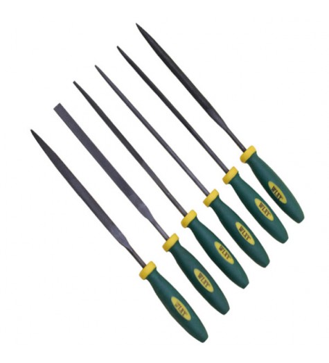 6pcs File Set Square Round Triangle Flat Needle Files Carving Tool