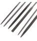 6pcs File Set Square Round Triangle Flat Needle Files Carving Tool