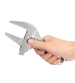 6mm to 68mm Adjustable Wrench Large Opening Spanner Wrench Nut Key Adjustable Tool
