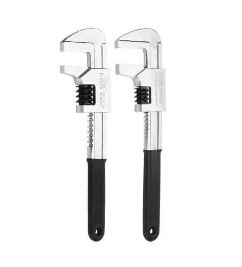 JERXUN 9/11 inch Large Opening Pipe Right Angle Adjustable Wrench Plier Spanner Plumbing Tool