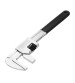JERXUN 9/11 inch Large Opening Pipe Right Angle Adjustable Wrench Plier Spanner Plumbing Tool