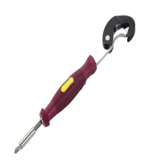 Multi-function Adjustable Wrench Fast Spanner Universal Tube Tongs Self-Locking Quick Wrench