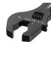 AN3-AN16 Adjustable Aluminum Wrench Fitting Tool Spanner Black