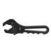AN3-AN16 Adjustable Aluminum Wrench Fitting Tool Spanner Black