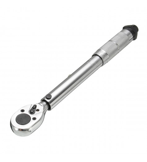 3/8inch Preset Adjustable Torque Wrench Molybdenum Steel Polished Chrome
