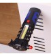 LUSTREON Magnetic COB LED Work Light Torch Safety Escape Rescue Window Breaker Emergency Hammer Tool