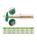 BERRYLION Machinist Hammer 100g/200g/300g/500g Mini Nail Hammer Installation Hammer Mallet