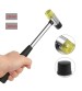 25/30mm Rubber Mallet Hammer Double Face Soft Tap Nylon Head Mallet Tool