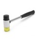 25/30mm Rubber Mallet Hammer Double Face Soft Tap Nylon Head Mallet Tool