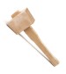 250mm Beech Solid Wooden Mallet Hammer Handle