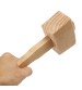 250mm Beech Solid Wooden Mallet Hammer Handle
