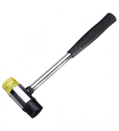 30mm Double Face Soft Tap Rubber Hammer Mallet DIY Leather Tool
