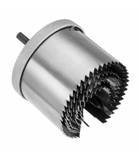 Drillpro 7pcs 26mm-63mm Bi-metal Hole Saw Cutter Metal Passette Woodworking Drill Bits