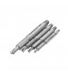 Drillpro 4pcs Small Size Double Side Damaged Screw Extractor Bolt Stud Remover Tool