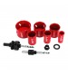 MPT Hole Saw Set M2&#038;HSS Countersink Drilling Steps Pilot Drill Bits Reamer