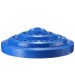 100 Holes Drill Bit Storage Case Multifunctional Plastic Round Shape Drill Bit Display Box Blue