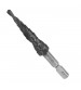 Drillpro HRC89 AlTiN Coating Step Drill Bit 4-12mm HSS M35 Cobalt Step Cone Drill Bit Hole Cutter