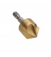 6pcs 6mm-19mm 5 Flute Countersink Drill Bit Set 90 Counter Sink Chamfer Cutter 1/4 Inch Hex Shank