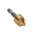 6pcs 6mm-19mm 5 Flute Countersink Drill Bit Set 90 Counter Sink Chamfer Cutter 1/4 Inch Hex Shank