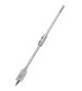 13pcs 6-25mm Wood Spade Flat Drill Bits with Extension Rod 1/4 Inch Hex Shank