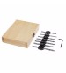 22pcs Countersink Drill Bits Set Tapered Stop Collar Wood Pilot Hole Screw Kit