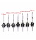 22pcs Countersink Drill Bits Set Tapered Stop Collar Wood Pilot Hole Screw Kit
