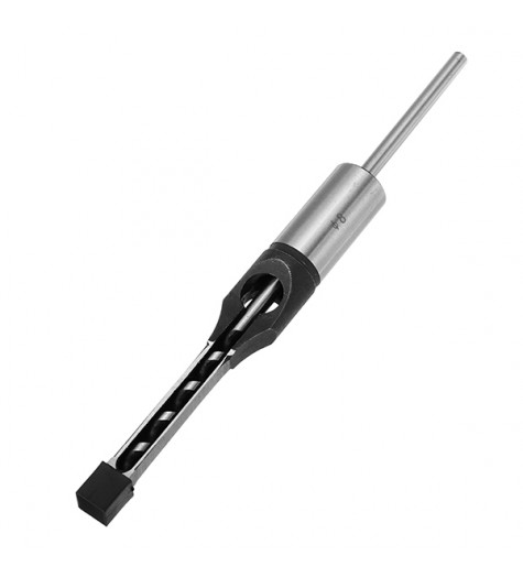8mm Woodworking Square Hole Saw Drill Bit Square Mortising Chisel Drill Bit