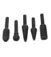 5pcs 6.3mm Round Shank Rotary File Cutter Woodworking Grinding Drill Bits