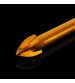 5pcs 6mm Hex Shank Spear Point Head Drill Bit Titanium Carbide Glass Drill