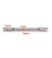 0.5-3.2mm Double Head Chuck Mini Hand Drill With 10pcs 0.8-3mm Twist Drill Bits Set