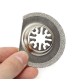 63mm Diamond Segment Semicircle Oscillating Saw Blade Multi Tool