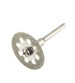 10pcs 22mm Diamond Coated 9 Holes Cutting Discs