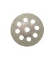 10pcs 22mm Diamond Coated 9 Holes Cutting Discs