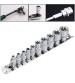 10Pcs E4-E18 Socket Wrench Set 1/4 3/8 Inch Drive Size E Socket Wrench