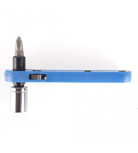 Mini Rapid Ratchet 1/4 Screwdriver Rod 6.35 Quick Socket Wrench Tools