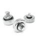 3pcs 1/4-1/2 Inch Palm Thumb Wheel Drive Ratchet Set Professionl Thumbwheel Kit