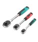 3Pcs 1/2inch 3/8inch 1/4inch Drive Heavy Duty Telescopic Shaft Ratchet Handle Socket Wrench Spanner