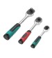 3Pcs 1/2inch 3/8inch 1/4inch Drive Heavy Duty Telescopic Shaft Ratchet Handle Socket Wrench Spanner